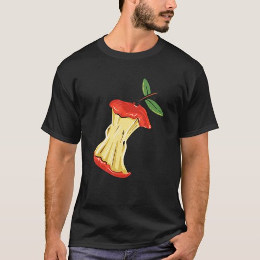 Bitten Apple Tシャツ (正面)