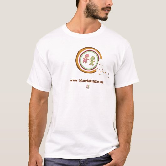 bitter Baking Companyクッキーのワイシャツ Tシャツ (正面)