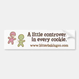bitter Baking Companyロゴのバンパーステッカー バンパーステッカー