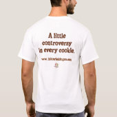 bitter Baking Companyロゴのワイシャツ Tシャツ (裏面)