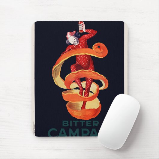 Bitter Campari by Cappiello マウスパッド (マウス)