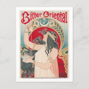 Bitter Oriental Vintage Poster 1897 ポストカード