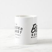 Bittleのベーカリー"金Krust" 11のozのツートーンマグ コーヒーマグカップ (中央)