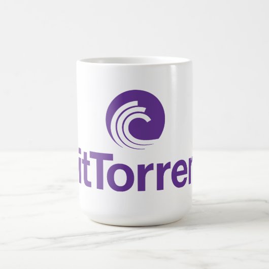 BitTorrentのマグ コーヒーマグカップ (中央)