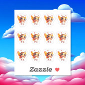 Bitty Butterfly 12ステッカーシート シール