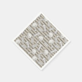 BITUBパター信じン(信じられないもの) スタンダードカクテルナプキン (角)