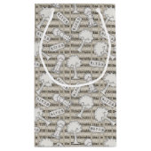 BITUBパター信じン(信じられないもの) スモールペーパーバッグ (裏面)