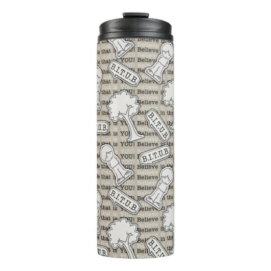 BITUBパター信じン（信じられないもの） タンブラー (正面)