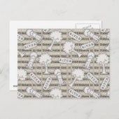 BITUBパター信じン（信じられないもの） ポストカード (正面/裏面)