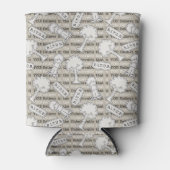 BITUBパター信じン（信じられないもの） 缶クーラー (正面)