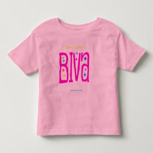 Biva (ベビーの花型女性歌手) トドラーTシャツ