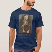 Bix Beiderbecke Jazz Trumpet (Cornet) Tシャツ (正面)