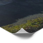 Bixby Bridge、カリフォルニアのハイウェイ1 ポスター (角)