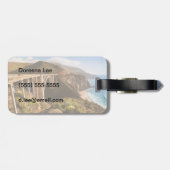 Bixby Bridge, Big Sur,カリフォルニア州,アメリカ ラゲッジタグ (裏面横)