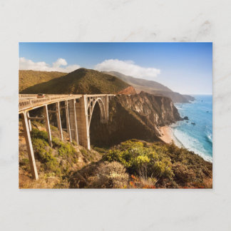Bixby Bridge, Big Sur, California, USA ポストカード