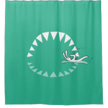 BixTheRabbitのシャワー・カーテン