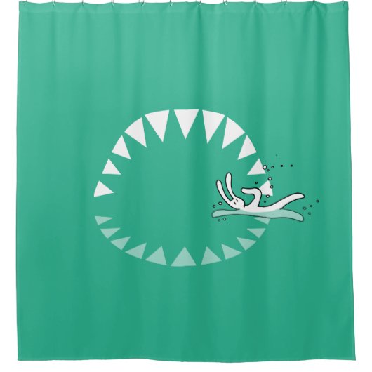 BixTheRabbitのシャワー・カーテン シャワーカーテン (正面)