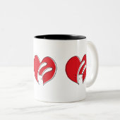 BixTheRabbitのマグのコレクション ツートーンマグカップ (正面右)