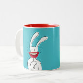 BixTheRabbitのマグのコレクション ツートーンマグカップ (正面左)