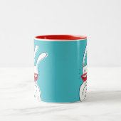 BixTheRabbitのマグのコレクション ツートーンマグカップ (中央)