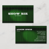 Biz Greenを表示 – (金ゴールドカード) 名刺 (正面/裏面)