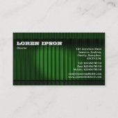 Biz Greenを表示 – (金ゴールドカード) 名刺 (裏面)