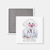 Bizou Frise Magnet博士 マグネット (正面/裏面)