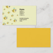 Bizzyの蜂2 名刺 (正面/裏面)