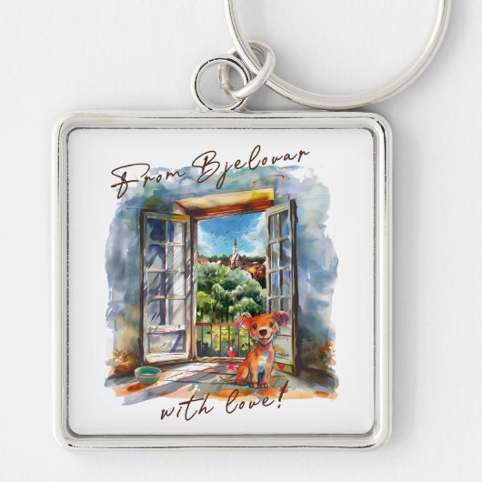 Bjelovar キーホルダー (正面)