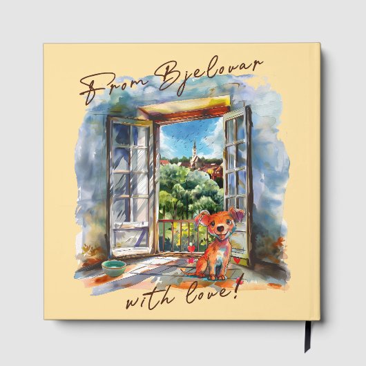 Bjelovar ゲストブック (裏面)