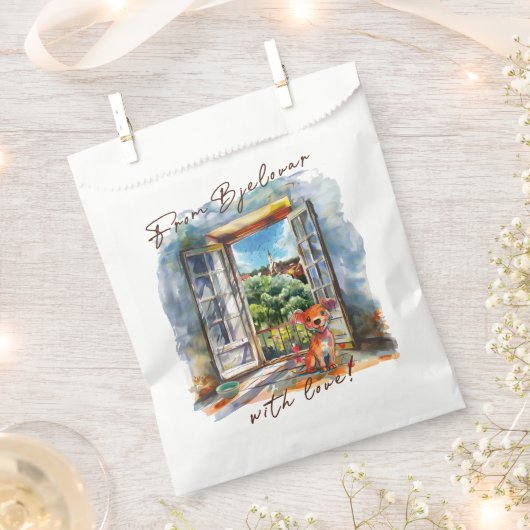 Bjelovar フェイバーバッグ (クリップ留めされた状態)