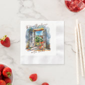 Bjelovar 縁ありカクテルナプキン (インサイチュ)