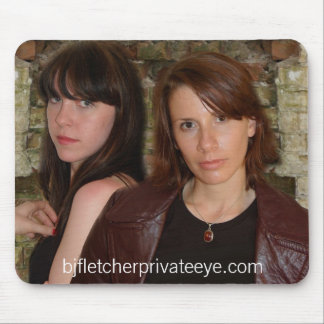 bjfletcherprivateeye.comのマウスパッド マウスパッド