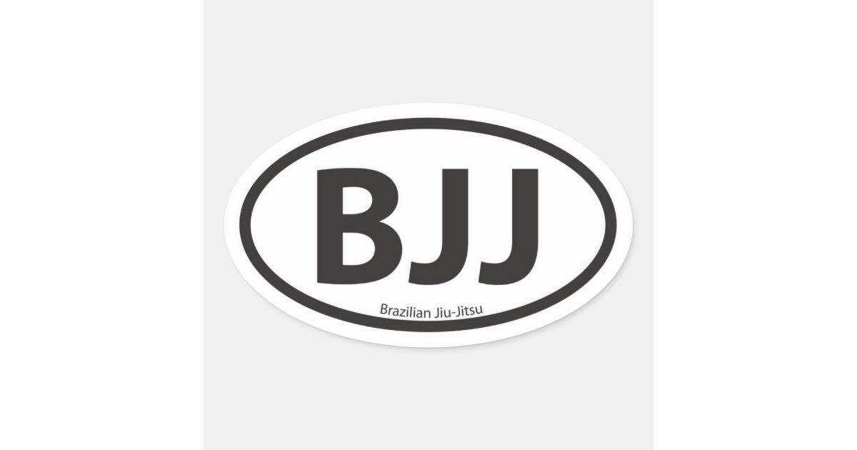 Bjjのヨーロッパのスタイル車の紋章 楕円形シール Zazzle Co Jp