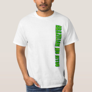 BJJのブラジル人のJiu Jitsuの旗MMA Tシャツ