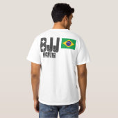BJJの戦闘機 Tシャツ (裏面フル)