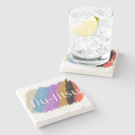 BJJコースター ストーンコースター (横)