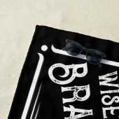 BJJチョークディーラー提出専門ジム ビーチタオル (インサイチュ)