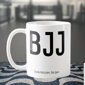 BJJパーソナライズされた柔術スナイパー コーヒーマグカップ