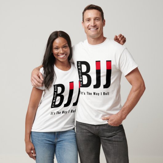 BJJパーソナライズされた柔術ブラックベルトメンズユニセックス Tシャツ (ユニセックス)