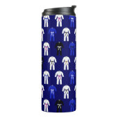 BJJブラジル柔術ジズギパターン タンブラー (回転左)