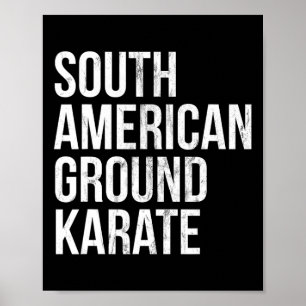 Bjjブラジル柔術南アメリカのグランドカラ ポスター