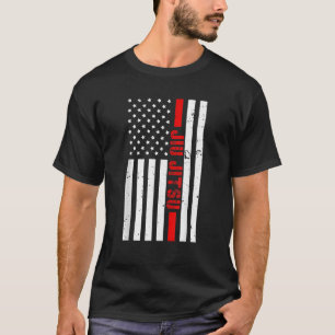 BJJブラジル柔術USAアメリカ国旗Tシャツ Tシャツ
