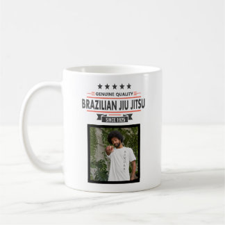 BJJブラックベルトが受賞し、名前と賞日が決まる コーヒーマグカップ