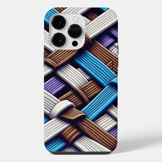 BJJベルトフュージョン iPhoneケース (裏面)