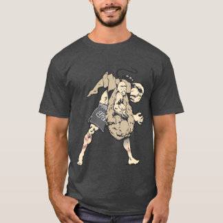 BJJ三角形チョーク Tシャツ