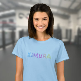 BJJ木村木村ブラジル柔術ブルーウィメンズ Tシャツ