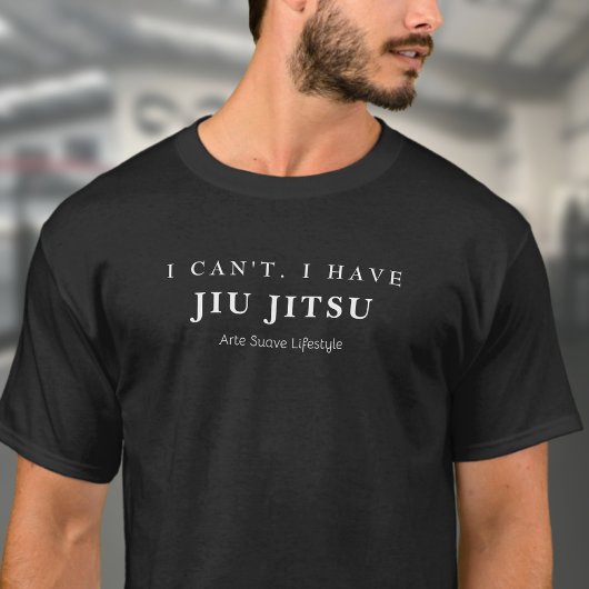 BJJ私は柔術ジズチアルテスベライフスタイルを持つことができない Tシャツ