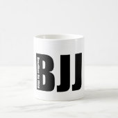 BJJ -ブラジル人Jiu Jitsu コーヒーマグカップ (中央)