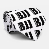 BJJ -ブラジル人Jiu Jitsu ネクタイ (ロール)
